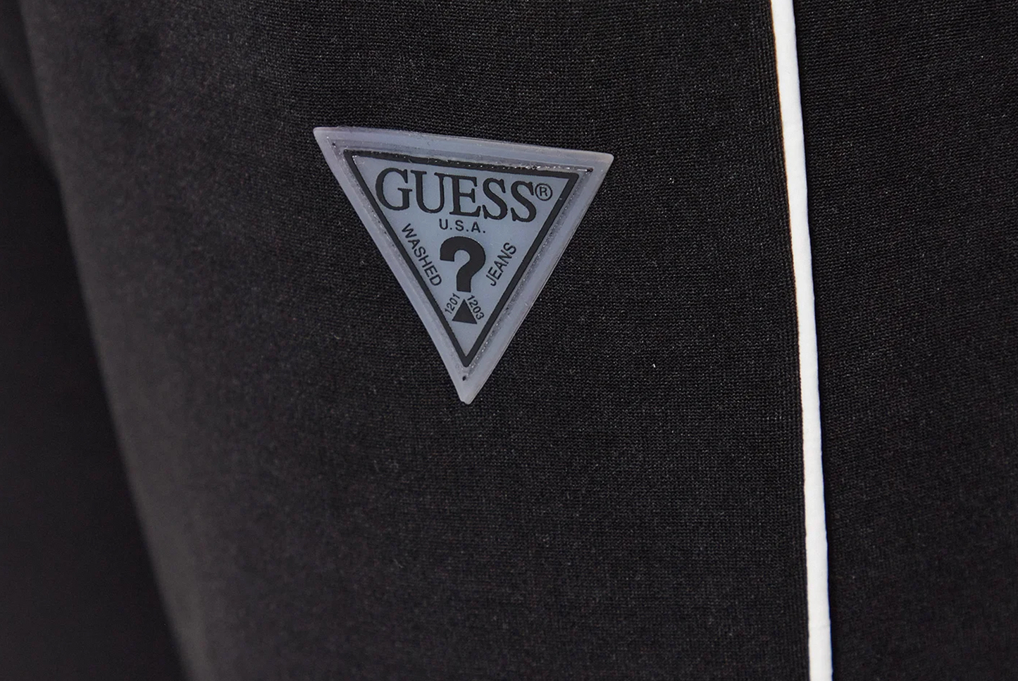 GUESS - PANTALONE IN CINIGLIA CON LOGO