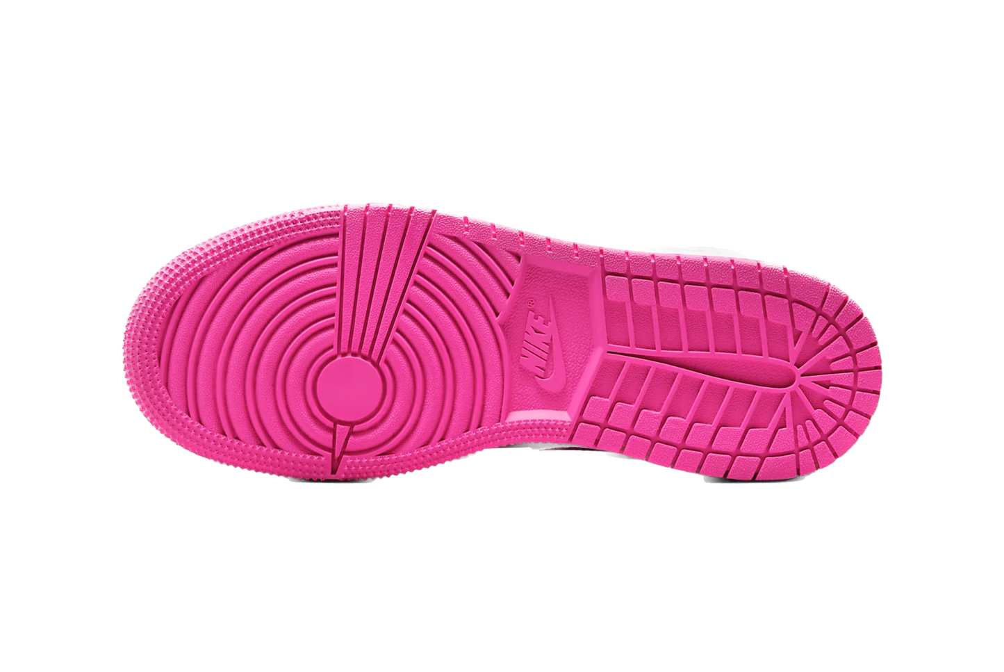 AIR JORDAN 1 MID WMNS - IRIS WHISPER/BIANCO/FIRE PINK