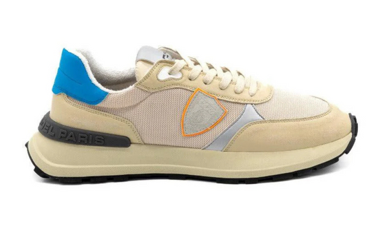 PHILIPPE MODEL - SNEAKER ANTIBES - MONDIAL RAYURE BEIGE