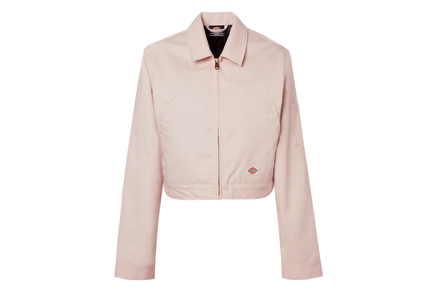 DICKIES - GIACCA EISNHOWR CROP ROSA CHIARO