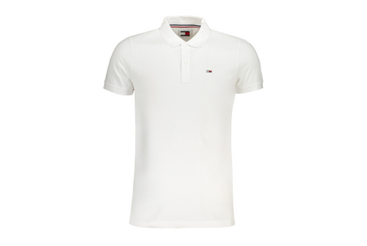 TOMMY JEANS - POLO A MANICHE CORTE CON LOGO