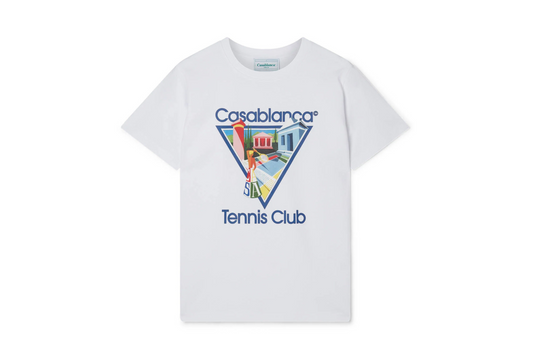 CASABLANCA - T-SHIRT CON STAMPA "TENNIS CLUB"