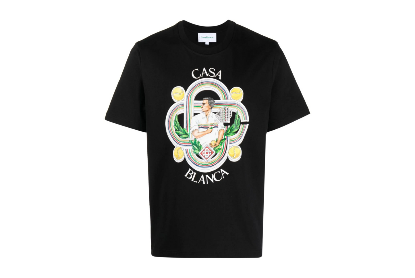 CASABLANCA - T-SHIRT CON STAMPA "TENNIS CLUB"