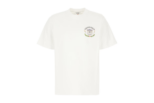 CASABLANCA - T-SHIRT CON STAMPA "LE TEMPLE DU SPORT"