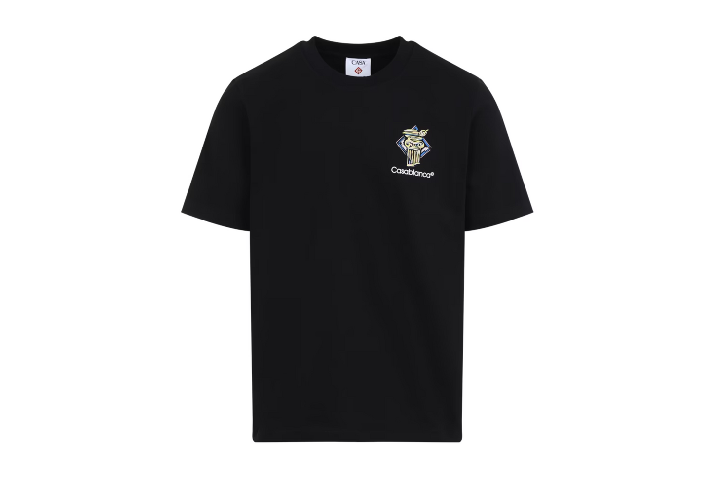 CASABLANCA - T-SHIRT CON STAMPA "DIAMOND COLUMN"