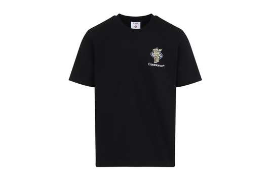 CASABLANCA - T-SHIRT CON STAMPA "DIAMOND COLUMN"