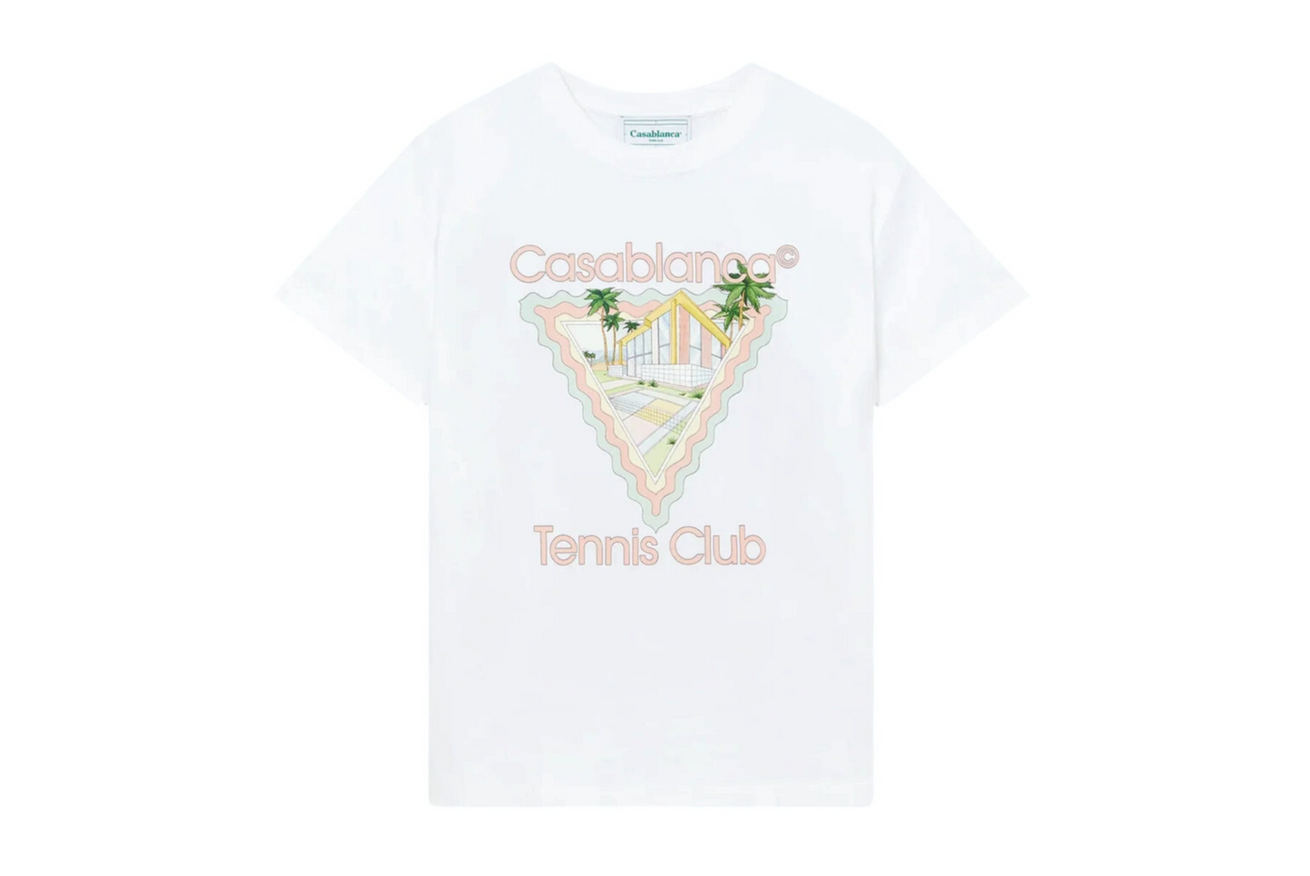 CASABLANCA - T-SHIRT CON STAMPA "TENNIS CLUB MAISON DE REVE"
