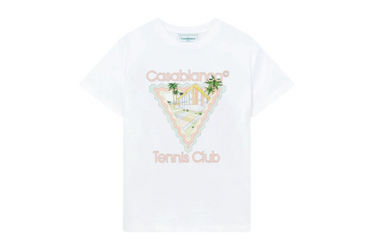 CASABLANCA - T-SHIRT CON STAMPA "TENNIS CLUB MAISON DE REVE"
