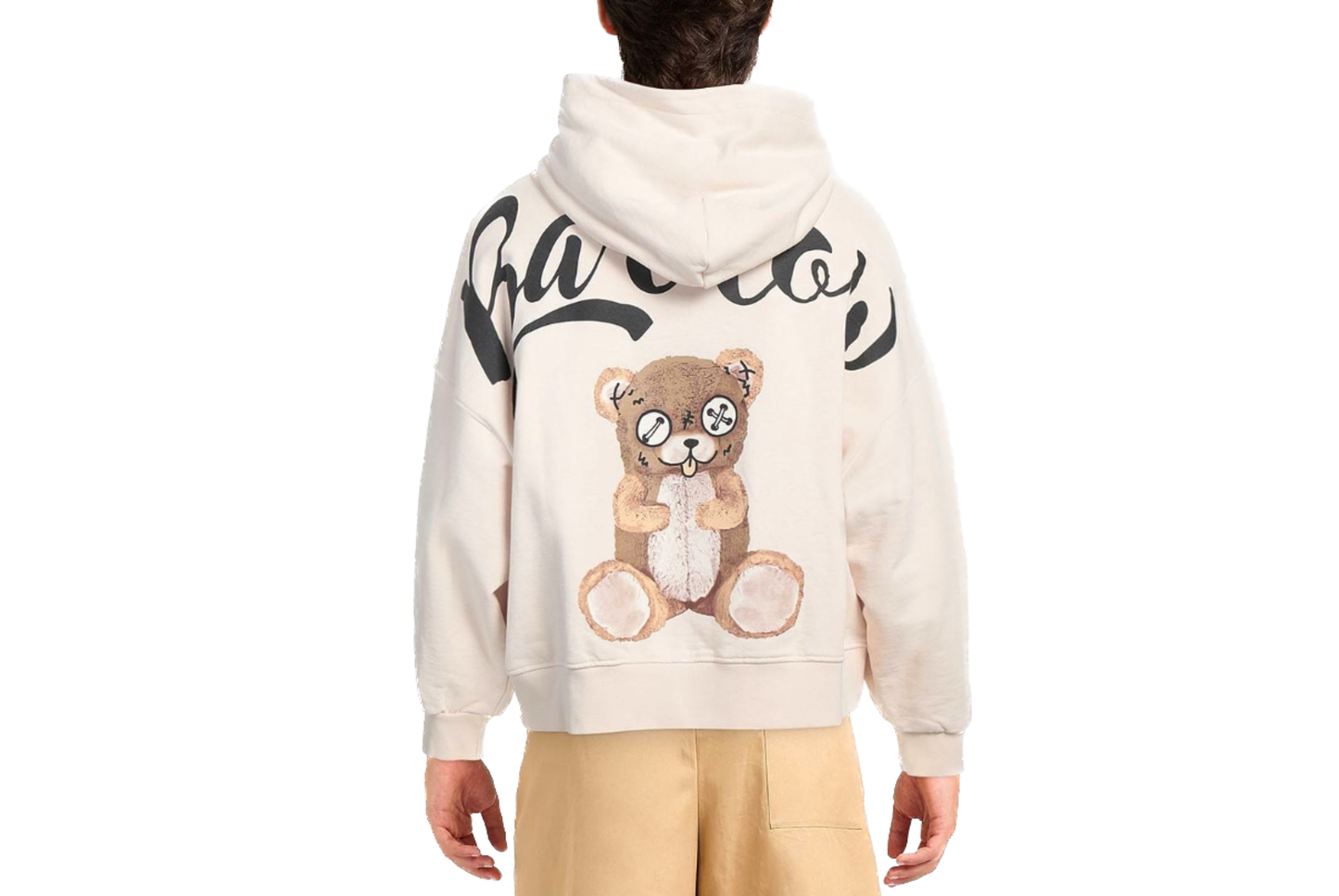 BARROW - FELPA UNISEX CON CAPPUCCIO E STAMPE