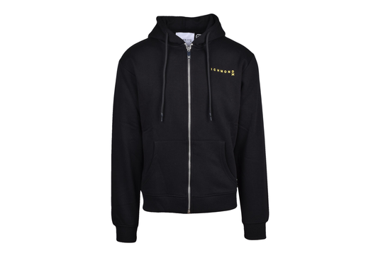 RICHMOND X - FELPA SMILE CON ZIP E LOGO