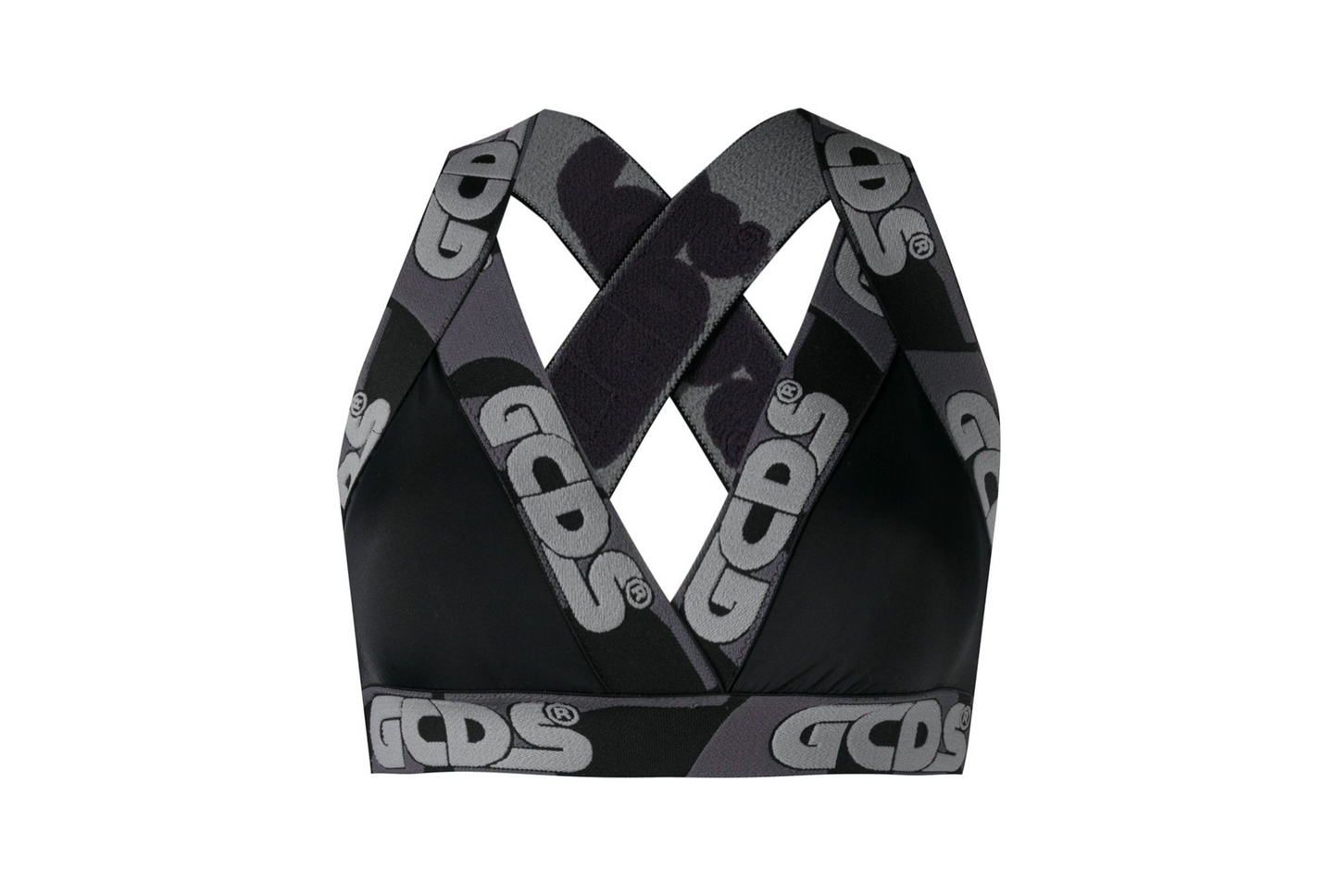 GCDS - TOP CON BANDA LOGO