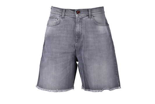 VISION OF SUPER - BERMUDA DI JEANS CON LOGO