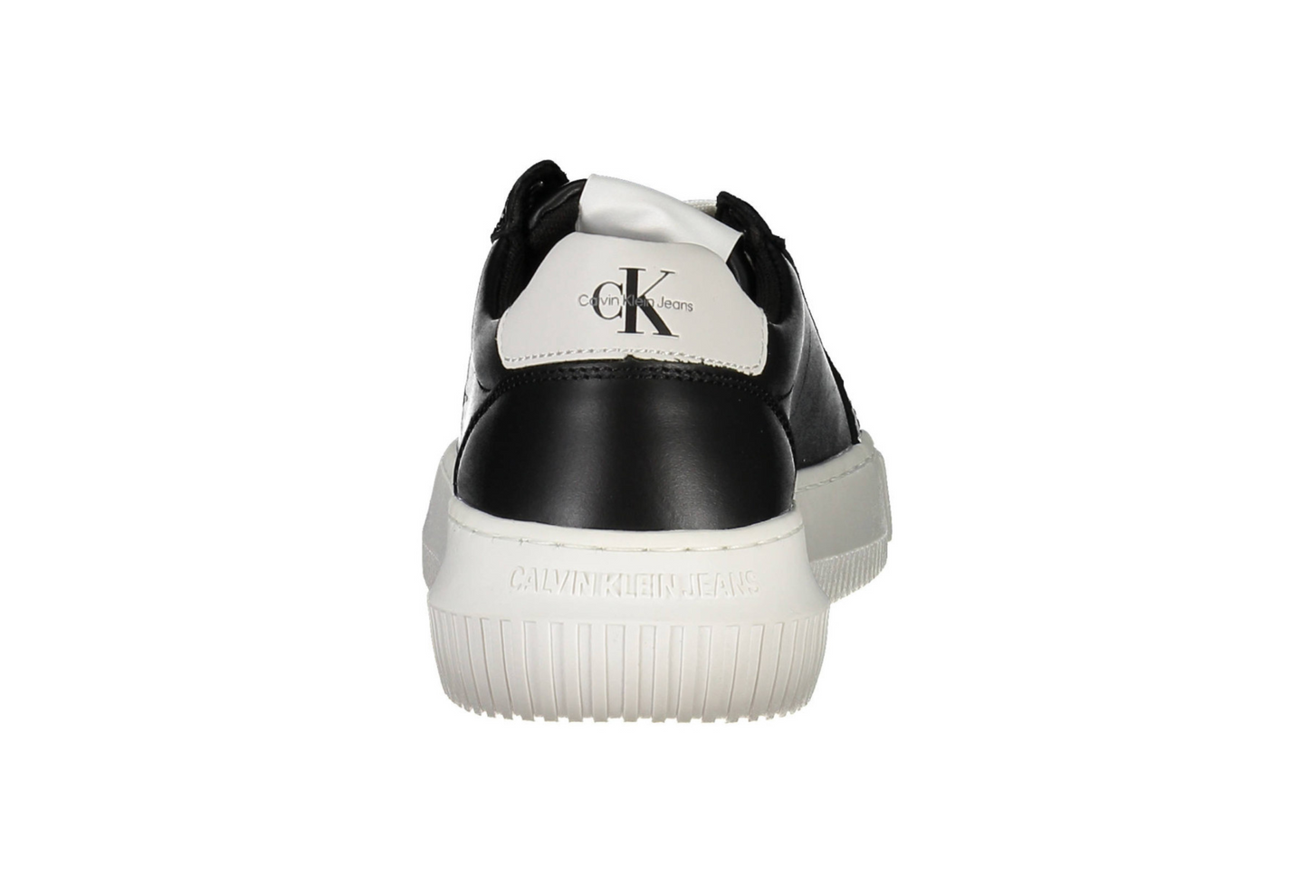 CALVIN KLEIN JEANS - SNEAKERS NERE IN PELLE DA DONNA
