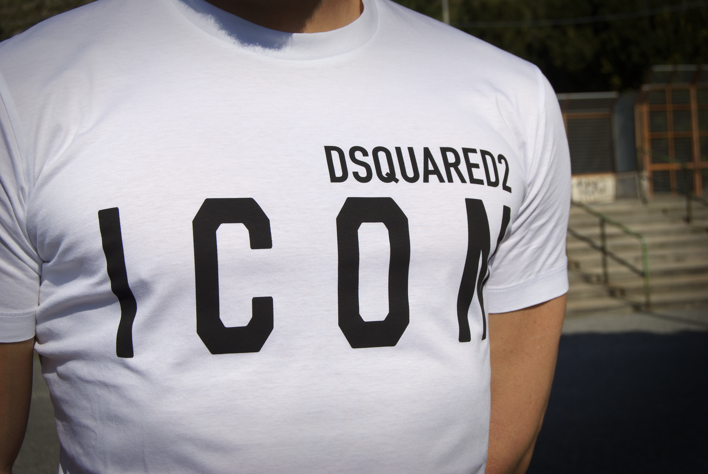 DSQUARED2 ICON - T-SHIRT CON STAMPA